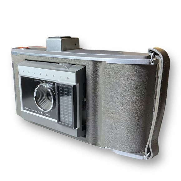 Vintage Polaroid Land Camera Model J66 Instant Photography w/ Case Untested - Picture 8 of 13